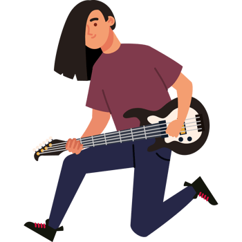 heavy metal musician man png