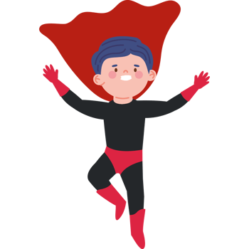 superhero mascot character png