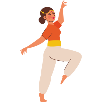 hindu female dance bharatanatyam png