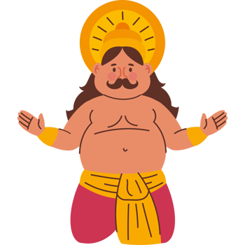 king mahabali cartoon character png