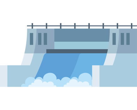 hydro renewable energy power station png