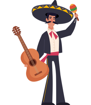 mexican mariachi musician png
