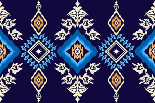art pattern.Figure tribal embroidery style.Design for background,wallpaper,clothing vector