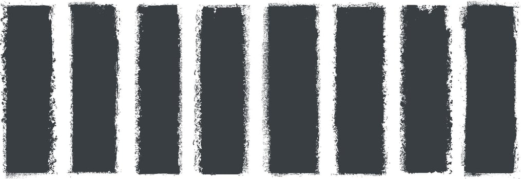 Set of long type grunge texture banner Background vector