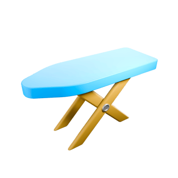 a 3D rendered illustration of ironing table png