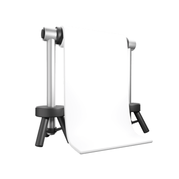 3d rendering illustration of background stand for photography png