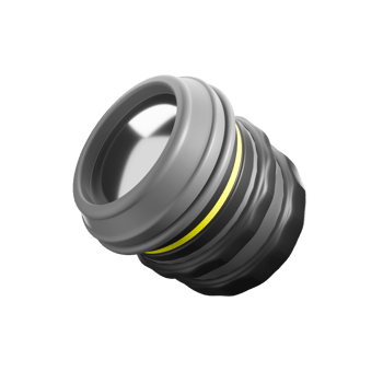 3d icon render of camera macro lens png