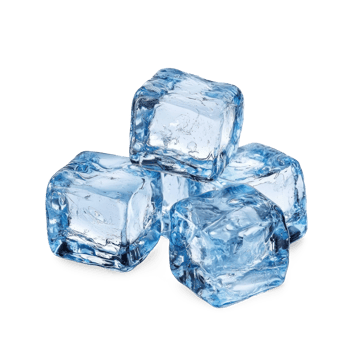 ice cubes on transparent background png