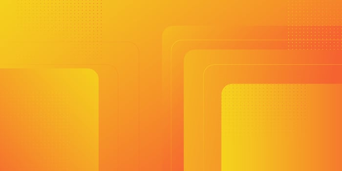 Abstract geometric colorful orange square pattern background with simple overlapping shapes and lines. Colorful trendy 3D design. Cool and modern with paper cut concept. Eps10 vector