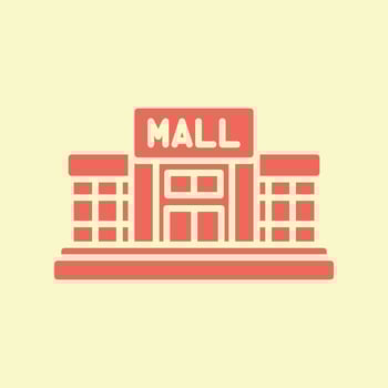 Mall trendy beautiful creative abstract illustration colorful useful design vector