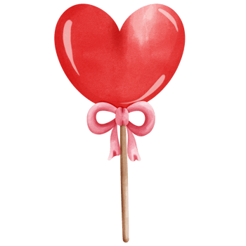 Red heart illustration png