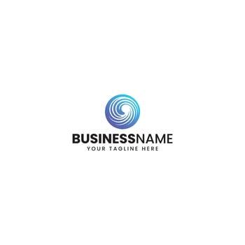 Abstract Swirl Logo Design vector