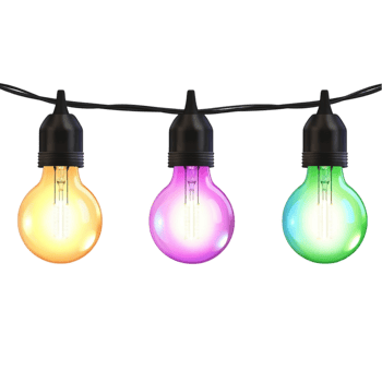 Festive hanging lights png