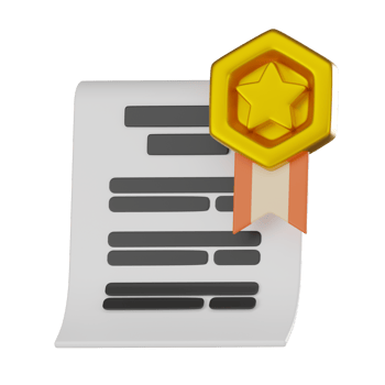 3D render, Graduation Certificate, Icon Illustration png