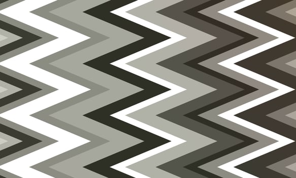 Zigzag chevron grey line pattern monochrome background. geometric stripes retro style. vector
