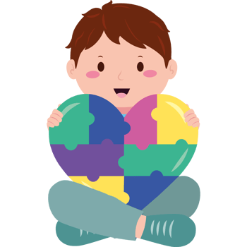autism day celebration isolated png