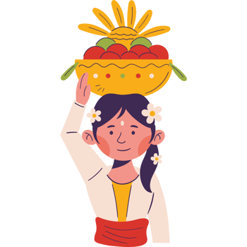 nyepi woman culture png