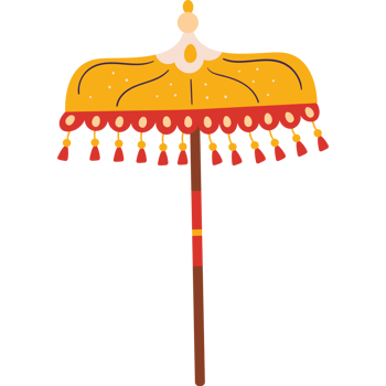 nyepi parasol traditional png