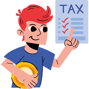 tax day debt payment png