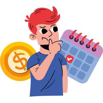 tax day deadline isolated png