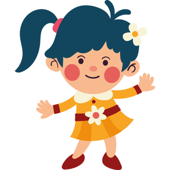 girl with spring clothes png