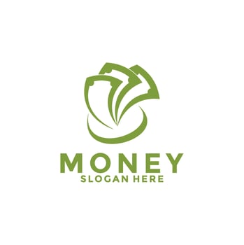 Money logo design . Digital Payment logo template vector