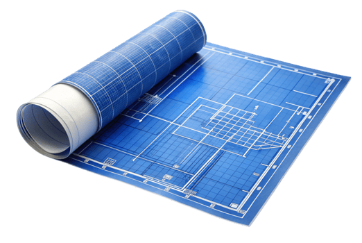 Blueprint Paper Foundation of Detailed Engineering Schematics png