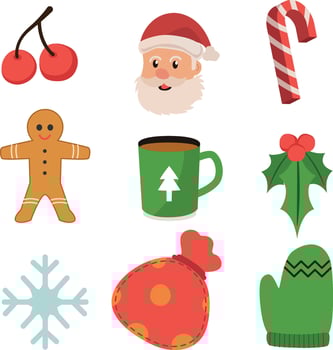 Cute Christmas Day Illustration vector