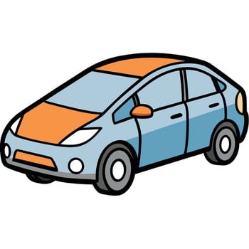 White Background Car Design vector