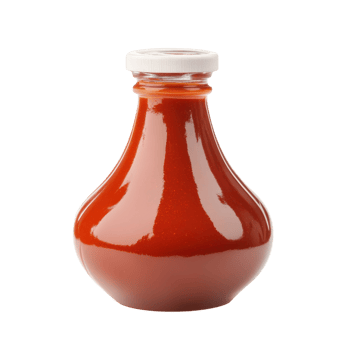 Ketchup Bottle on transparent background. png