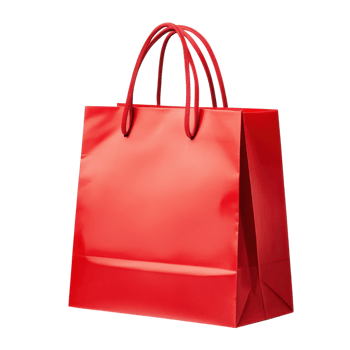 Shopping Bag on transparent background. png
