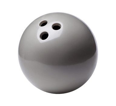 grey bowling ball on a transparent background png