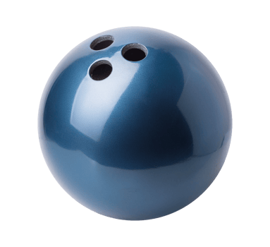 blue bowling ball on a transparent background png