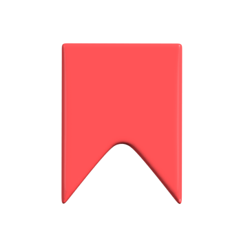 Red 3d illustration tag png