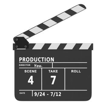 Clapboard - Open png