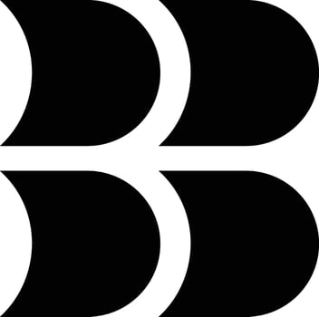 BB Initial Letter logo design vector