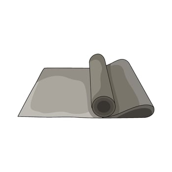 illustration of Yoga Mat vector