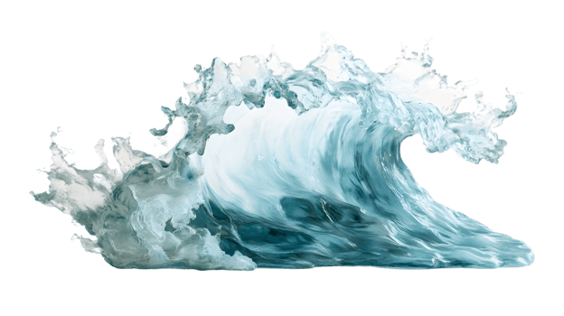 Ocean Wave Crashing png