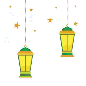 Festive Ramadan Lantern Hanging vector