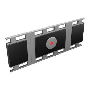 3d icon of photo film png