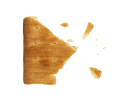 biscuits with crumbs for design elements png
