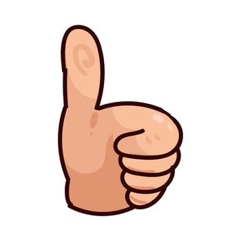 Thumbs Up illustration vector
