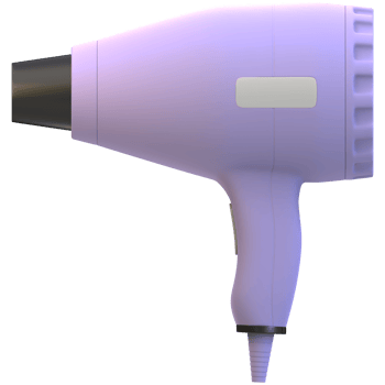 3D Hair Dryer png