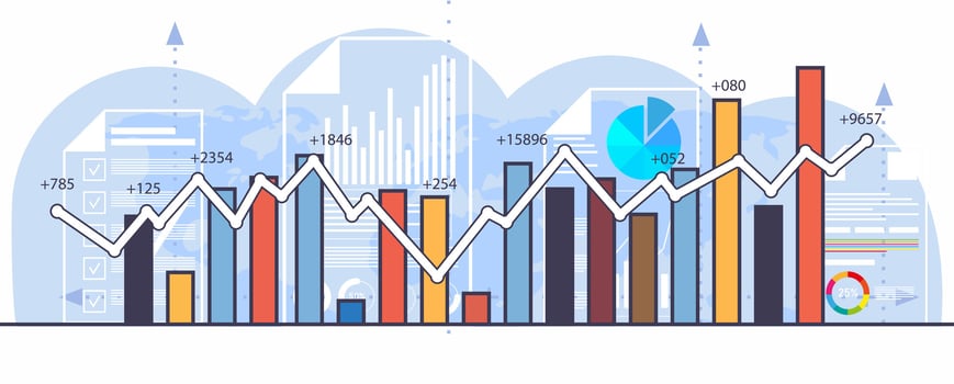 Building Future Ready Business Models with Financial Technology and Detailed Analysis vector