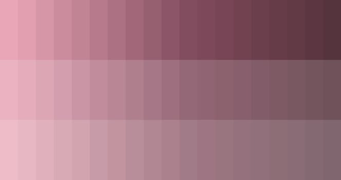 Desaturated Pinks Palette vector