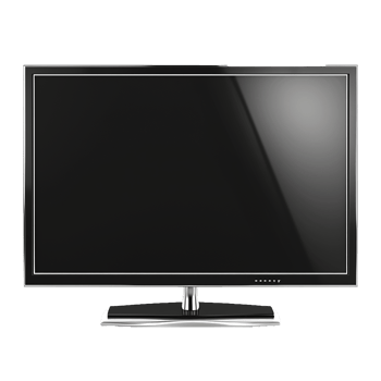 Modern Flat Screen Television Home Theater Entertainment Display png