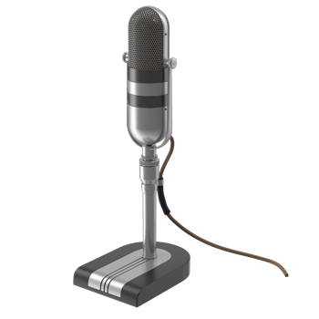 microphone on white background png