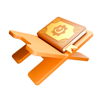 illustration of Koran on the wooden Koran buffer png