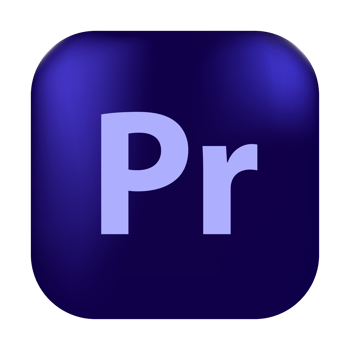 Adobe Premiere logo, square rounded adobe premiere logo,adobe premiere logo free download png
