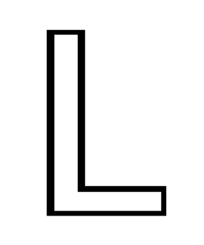 english capital letter L png